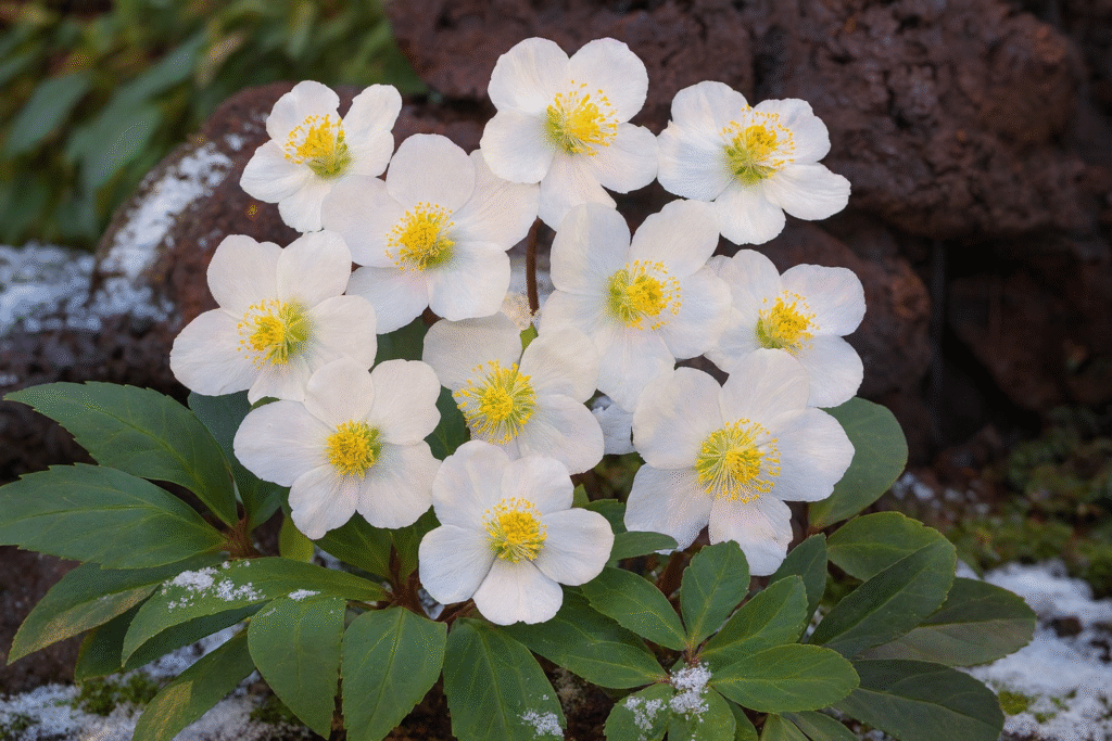 Quand l&rsquo;hiver éclaire le jardin